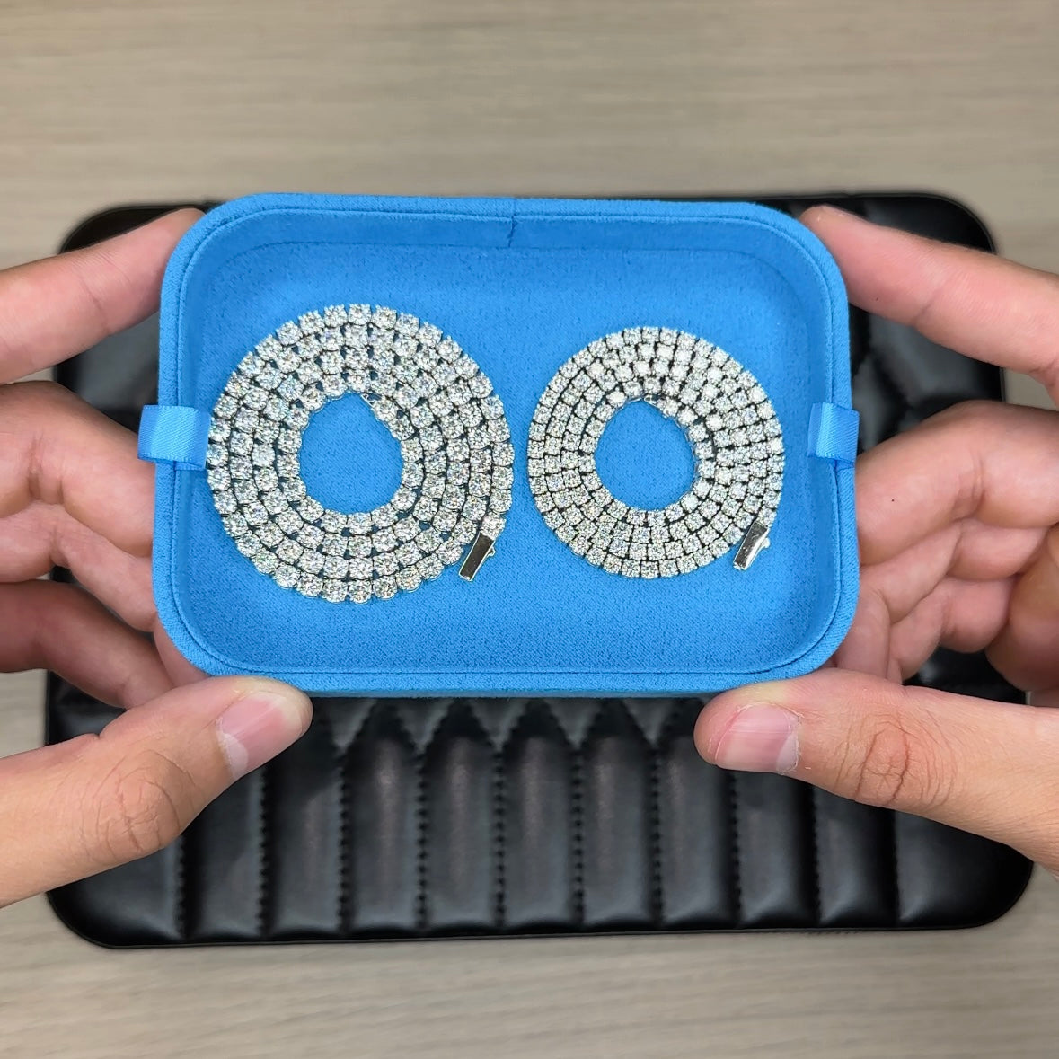 925 Tennis Chain W/ Moissanite